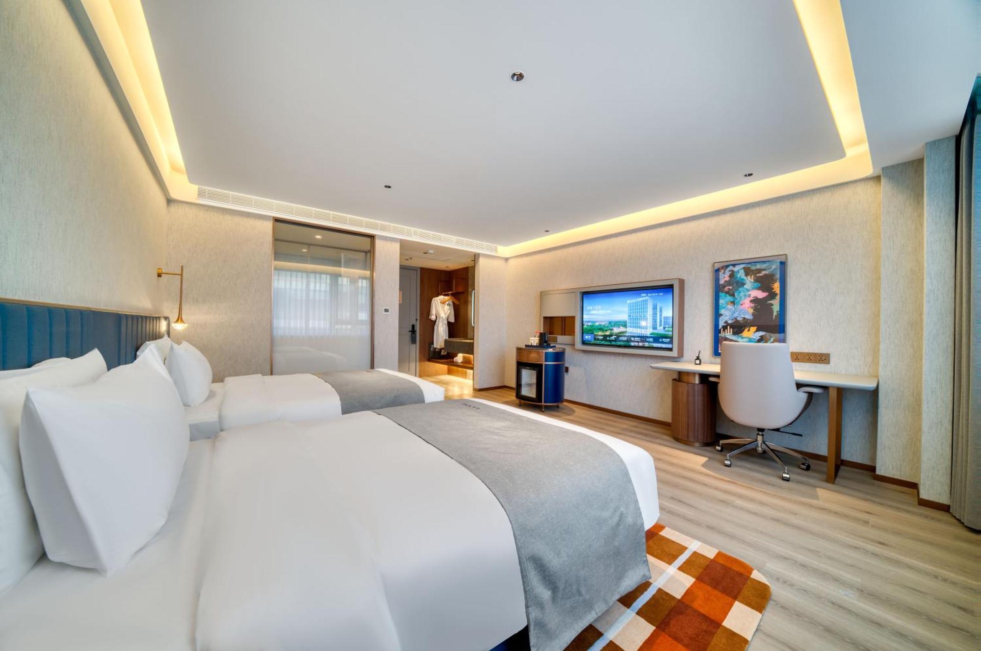 Hangzhou Xiaoshan Airport Lanou International Hotel Exterior foto